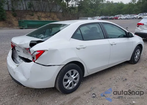 2015 Toyota Corolla L из США, поврежденный, VIN 2T1BURHEXFC454367